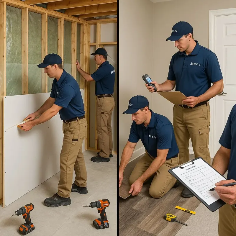 Repairs and Reconstruction process in Mountlake Terrace, WA